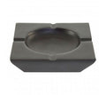 Black Nickel Finish Square Ashtray | Churchill