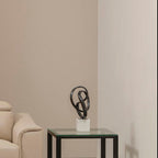 Black Nickel Finish Knot Sculpture | Mirano