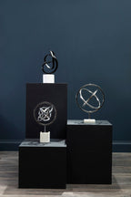 Black Nickel Finish Knot Sculpture | Mirano