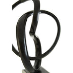 Black Nickel Finish Knot Sculpture | Mirano
