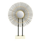 Metallic Finish Quill Sculpture | Mirano