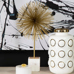 Gold Finish Starburst Sculpture | Mirano