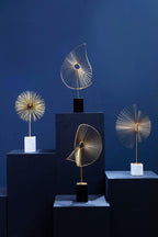 Gold Finish Starburst Sculpture | Mirano