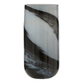 Large Grey and Black Brushstroke Vase | Carra