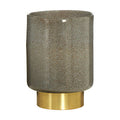 Small Grey and Gold Vase | Cleo