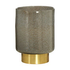 Small Grey and Gold Vase | Cleo