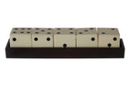 White and Black 5 Dice Set | Churchill Games