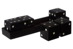 Black and White 5 Dice Set | Churchill Games