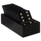 Black Domino Set with Black Dominoes | Churchill Games