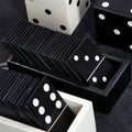 Black Domino Set with Black Dominoes | Churchill Games