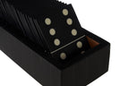 Black Domino Set with Black Dominoes | Churchill Games