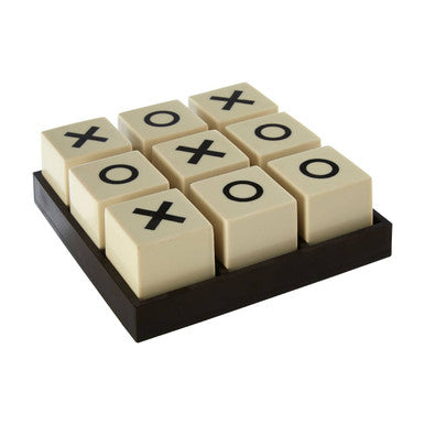 Small White and Black Noughts & Crosses Game | Churchill Games