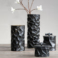 Black and Gold Large Vase | Akola