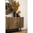 Black and Gold Large Vase | Akola