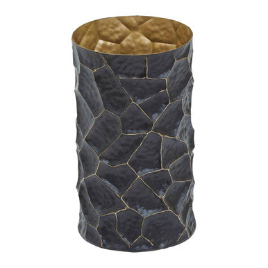 Black and Gold Small Vase | Akola