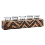 Tribal Wooden Tealight Holder | Bantu