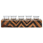 Tribal Wooden Tealight Holder | Bantu