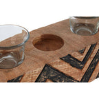Tribal Wooden Tealight Holder | Bantu