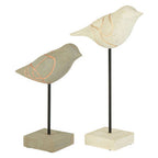 Set of Two Bird Sculptures | Vena