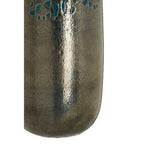 Blue Speckled Glass Small Vase | Caris