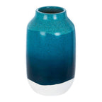 Blue and White Earthenware Vase | Domo