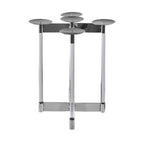 Lucita Silver Candelabra