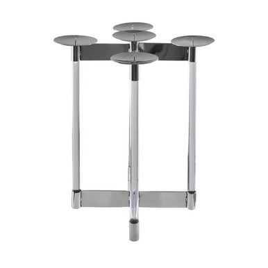 Lucita Silver Candelabra