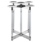Lucita Silver Candelabra