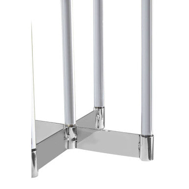 Lucita Silver Candelabra