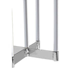 Lucita Silver Candelabra