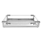 Silver Finish Rectangular Tray | Lucita