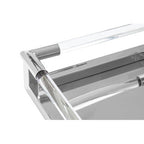 Silver Finish Rectangular Tray | Lucita