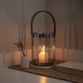 Small Silver Finish Lantern | Astro
