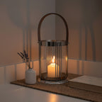 Small Silver Finish Lantern | Astro