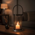 Large Silver Lantern | Astro