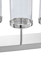 Kensington Townhouse 5 Light Silver Candle Holder.