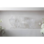 Footed Glass Fruit Bowl | Savita