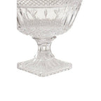 Footed Glass Fruit Bowl | Savita