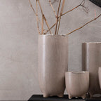 Natural Speckled Small Vase | Calcita