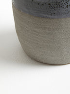 Grey Speckled Bottled Vase | Caldera