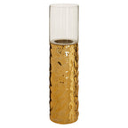 Large Pillar Gold Candle Holder | Martele