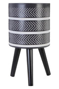 Large Chevron Planter | Darnell