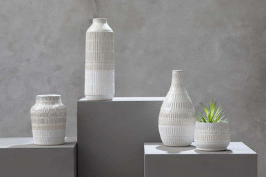 Medium Ceramic Bottle Vase | Steen