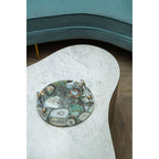 Green and Gold Agate Tray | Bowerbird