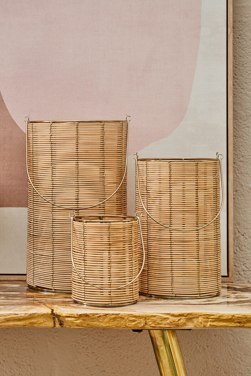 Small Hurricane Candle Holder | Malacca