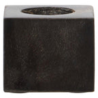 Dark Petrified Wood Tealight Holder | Relic