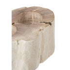 Petrified Wood Double Candle Holder | Relic