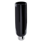 Black and Silver Large Pedestal Vase | Callie