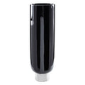 Black and Silver Large Pedestal Vase | Callie