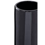 Black and Silver Large Pedestal Vase | Callie